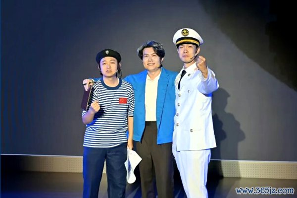 《碧海壮歌》话剧剧照。校方供图
